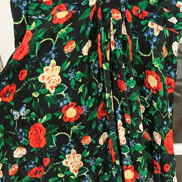 Anthropologie Lacy V-Neck Mini Dress - Size 8 - Picture 5 of 11